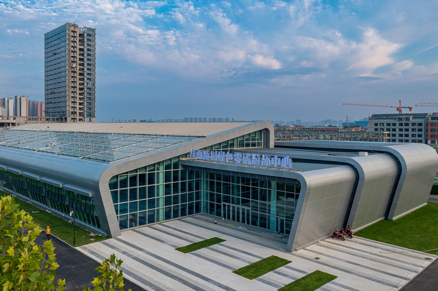 沣西新城绿色零碳游泳中心